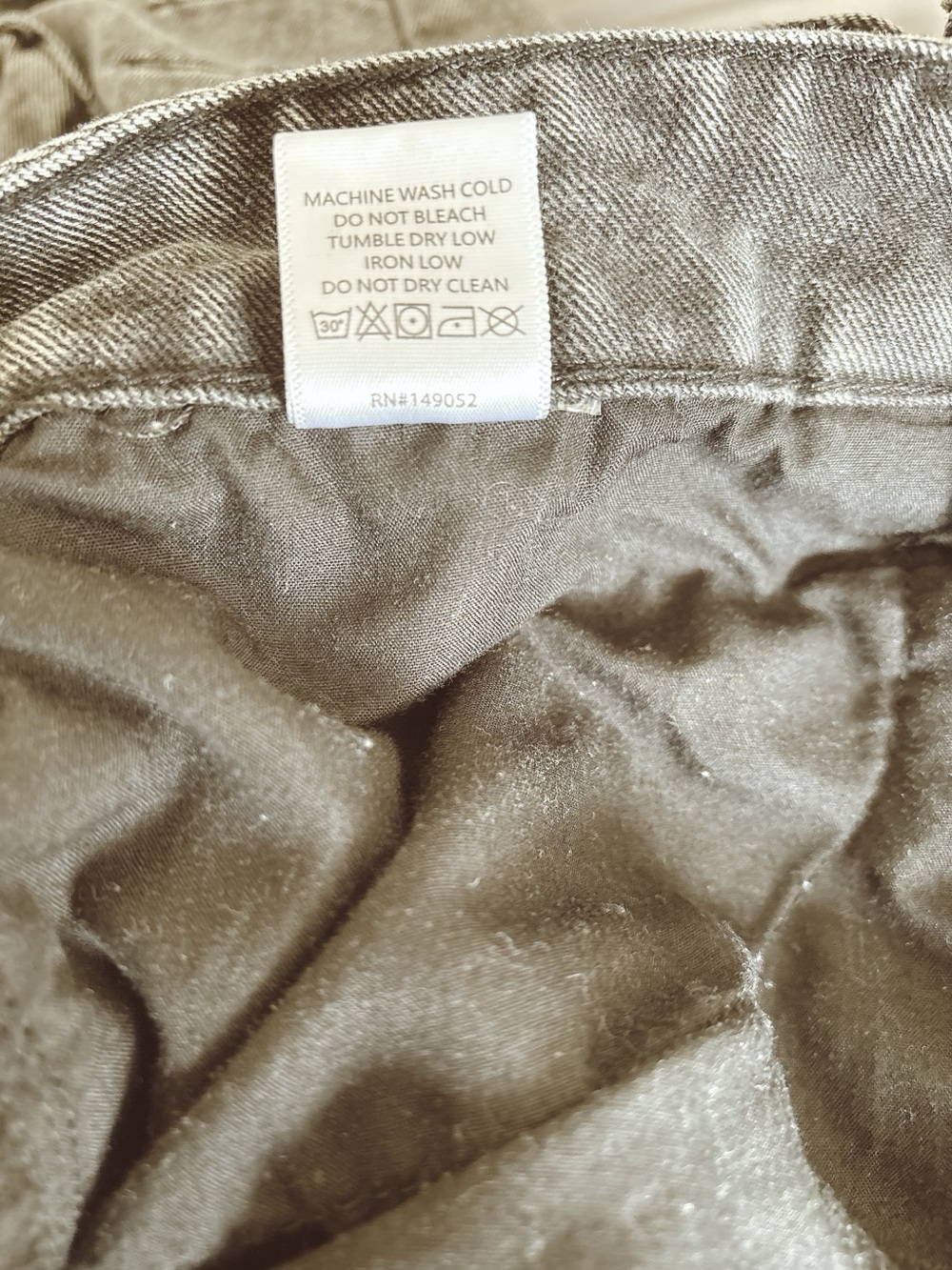 Fashion Nova Acid Wash Cargo Wide Leg Jeans Size 9 Y2K Utility Baggy - Picture 13 of 13
